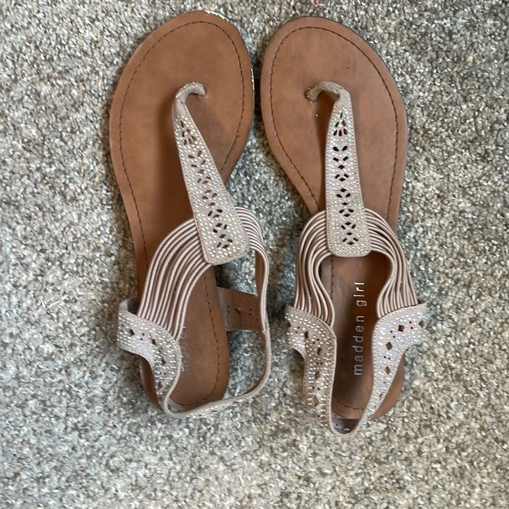 Madden girl sparkly sandals